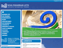 Tablet Screenshot of keski-pohjanmaa.fi
